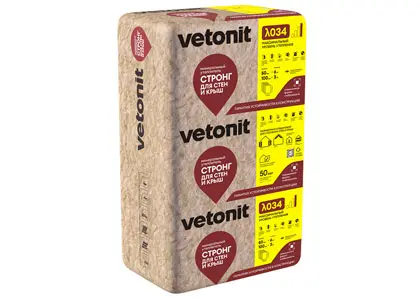 Утеплитель Vetonit Стронг для Стен и Крыш - Плита
