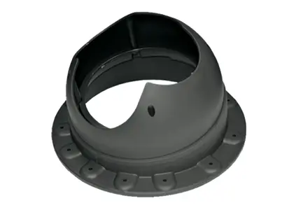 Проходной элемент KROVENT Base-VT-Seam (Черный)