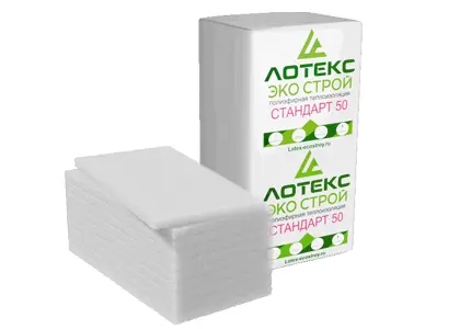 Утеплитель Лотекс Эко Строй STANDART, 50 мм Утеплитель Лотекс Эко Строй STANDART, 50 мм