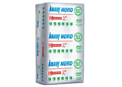 Утеплитель KNAUF NORD плита, 100 мм (6 плит) Утеплитель KNAUF NORD плита, 100 мм (6 плит)